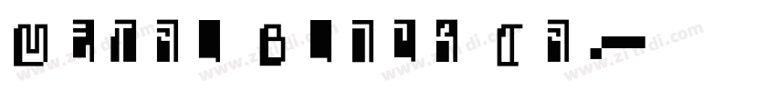 Metal Block Ta字体转换
